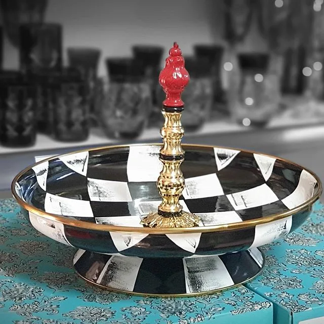 Emaye Meyvelik El Boyaması 40 cm